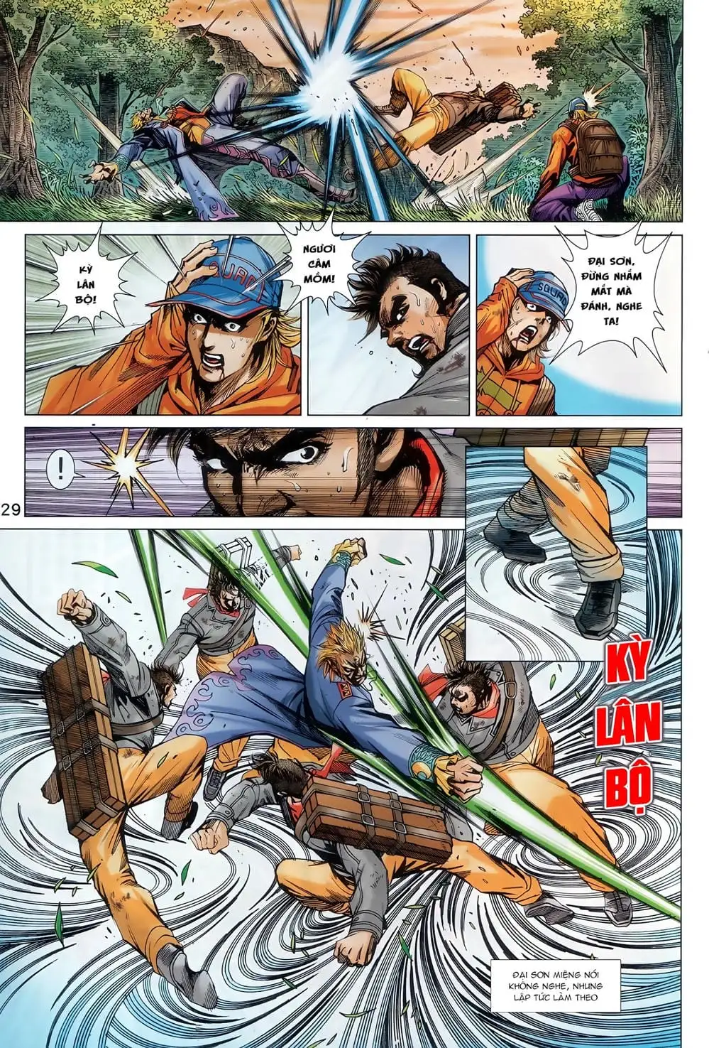 Truyện Tranh Tân Tác Long Hổ Môn trang 4