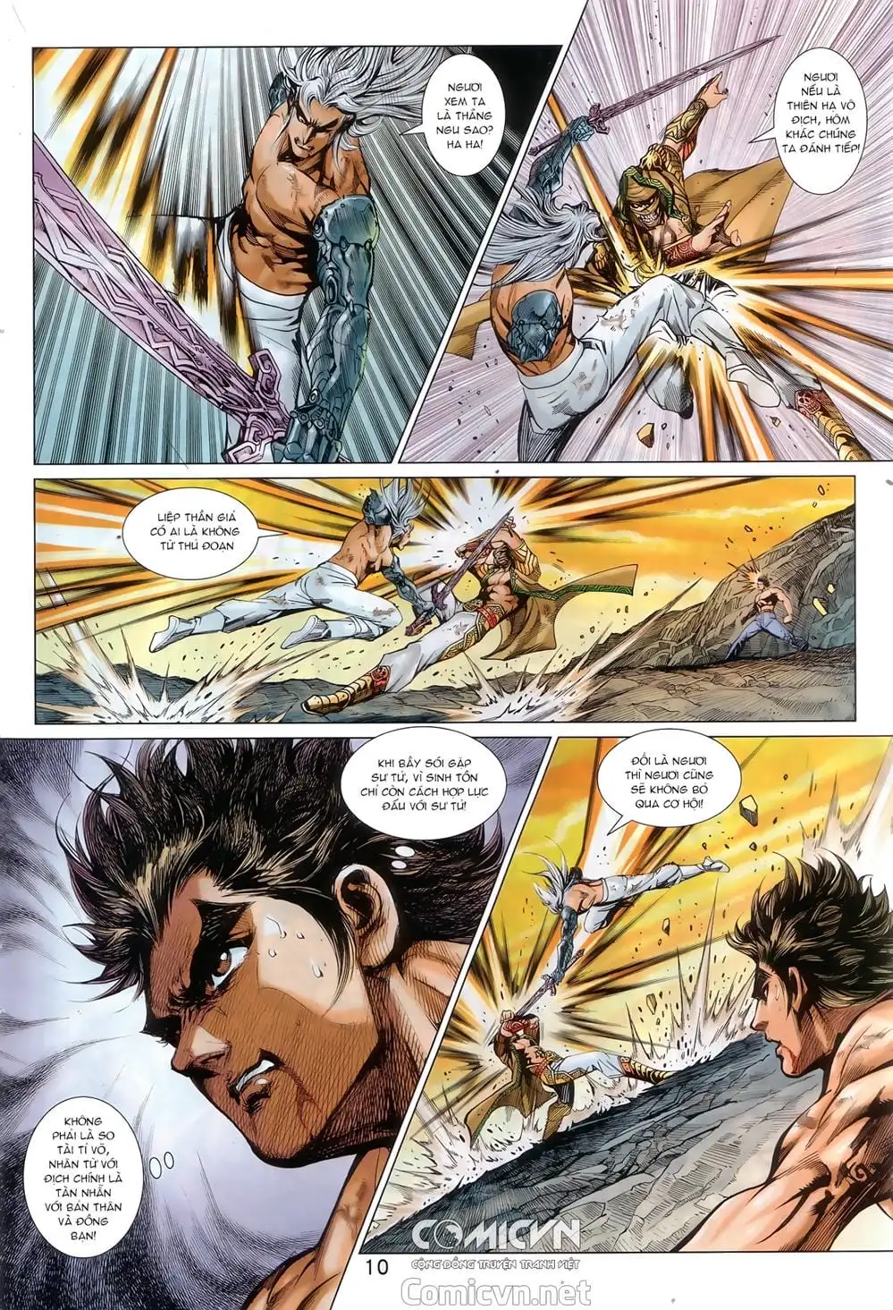 Truyện Tranh Tân Tác Long Hổ Môn trang 4