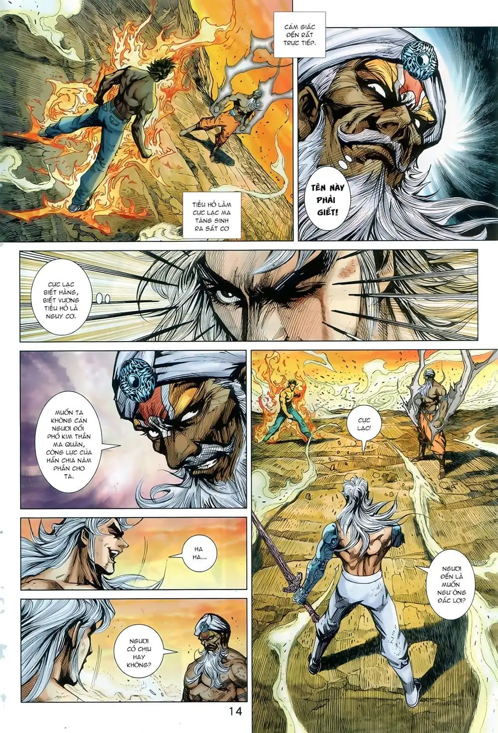 Truyện Tranh Tân Tác Long Hổ Môn trang 4