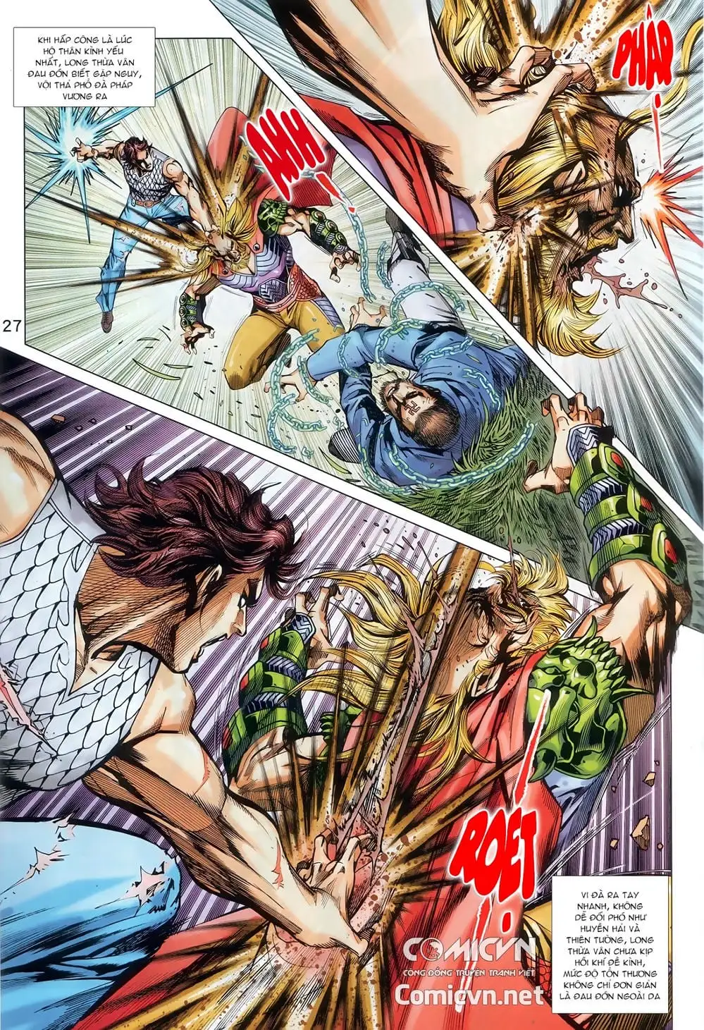 Truyện Tranh Tân Tác Long Hổ Môn trang 4