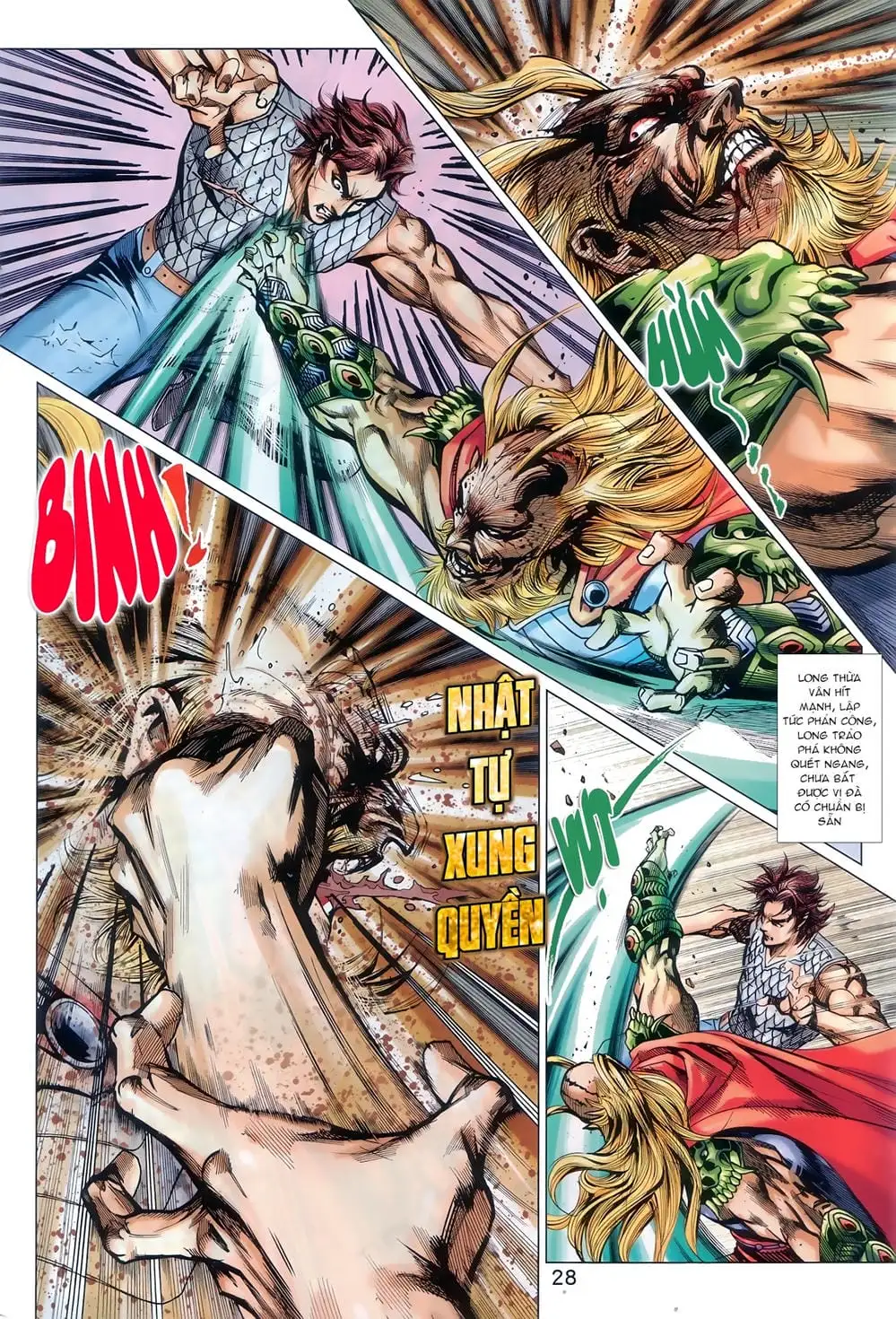 Truyện Tranh Tân Tác Long Hổ Môn trang 4