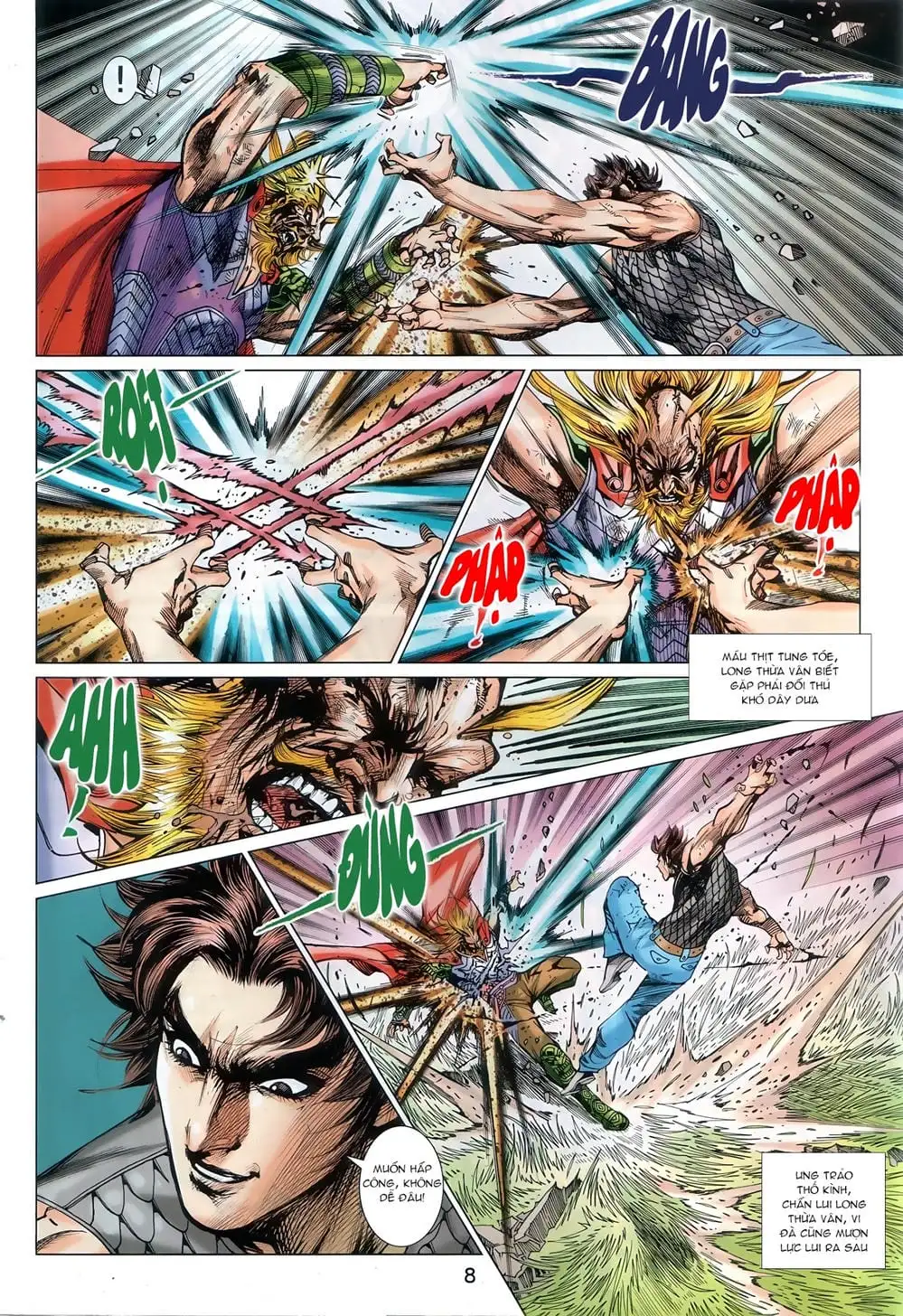 Truyện Tranh Tân Tác Long Hổ Môn trang 4