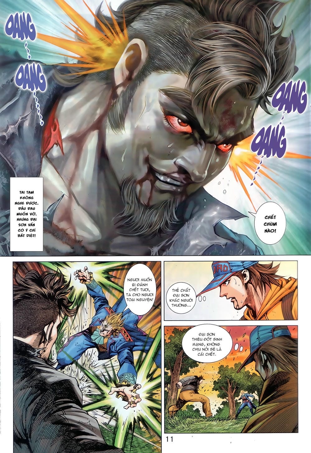 Truyện Tranh Tân Tác Long Hổ Môn trang 4