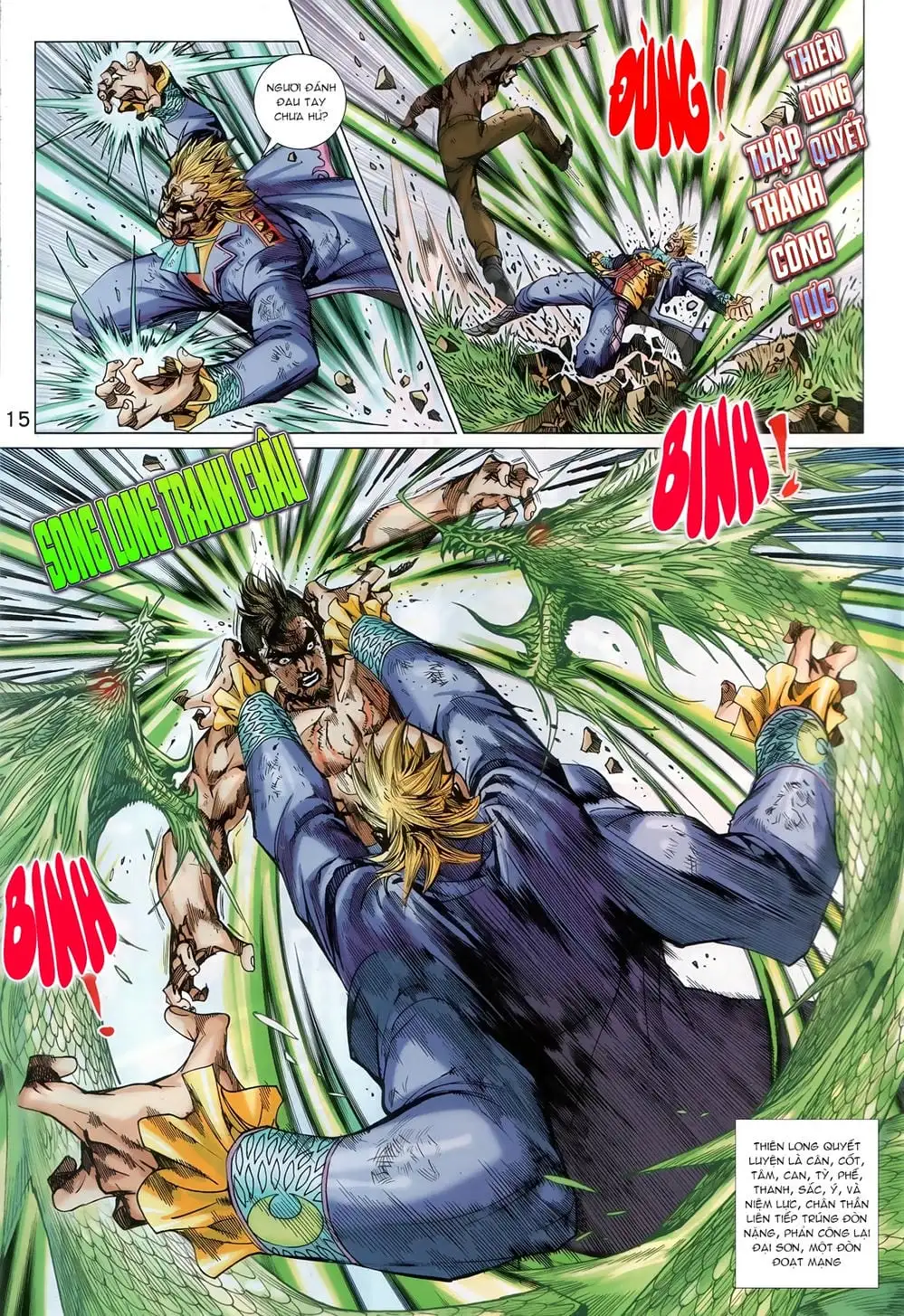 Truyện Tranh Tân Tác Long Hổ Môn trang 4