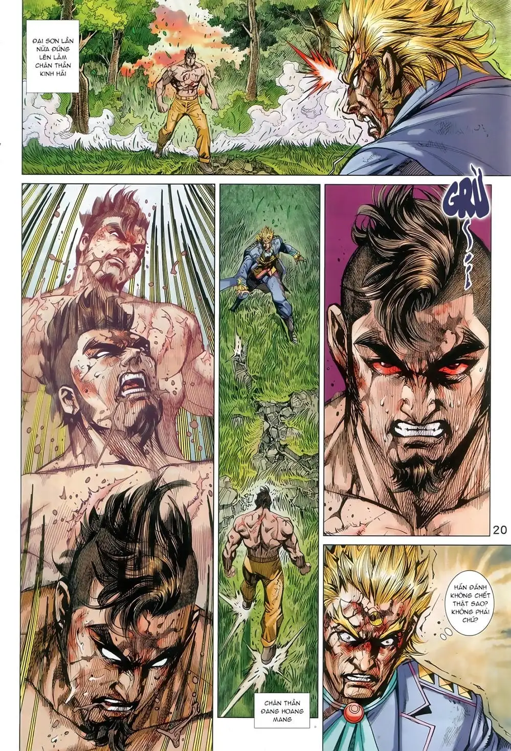 Truyện Tranh Tân Tác Long Hổ Môn trang 4