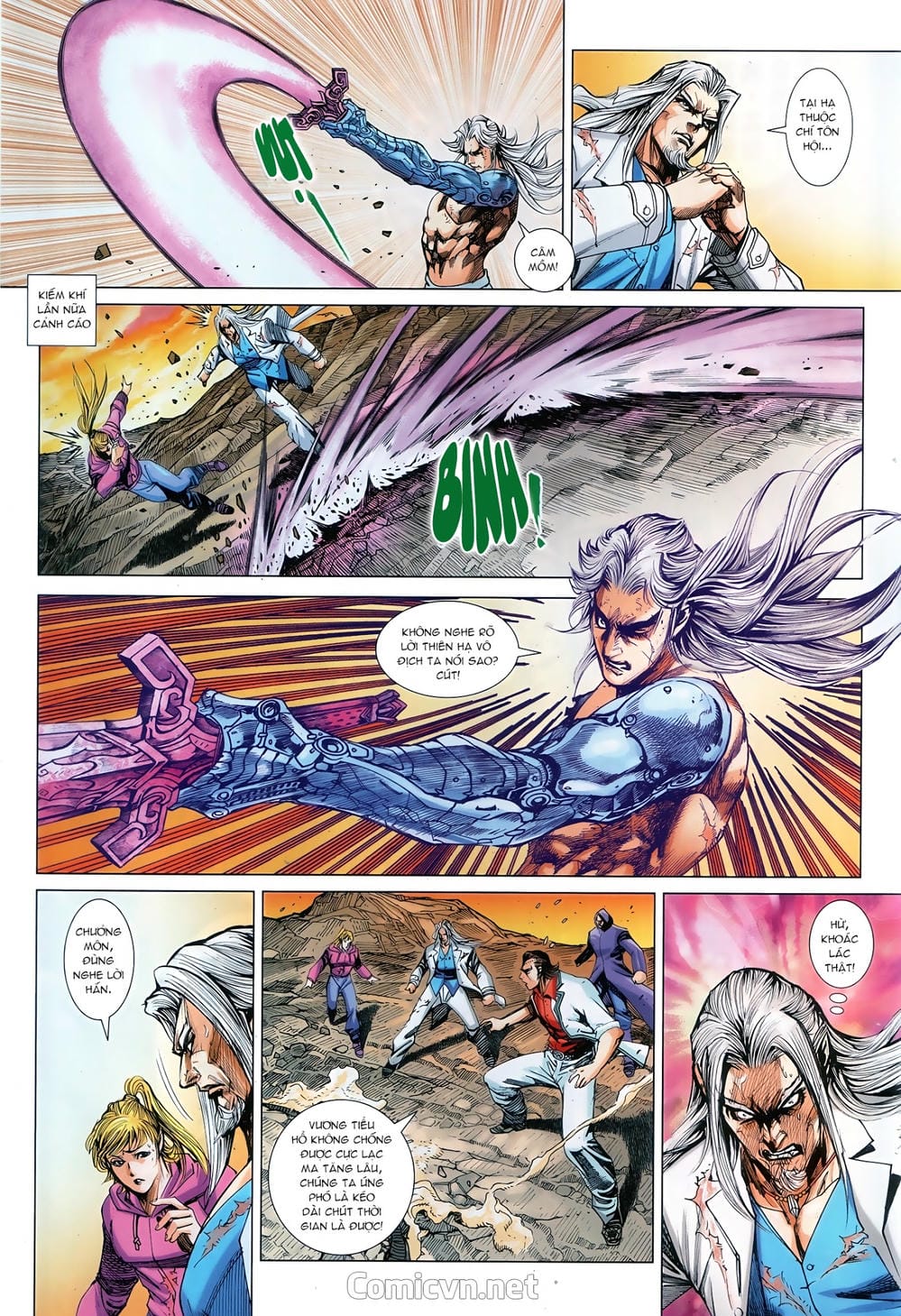 Truyện Tranh Tân Tác Long Hổ Môn trang 4