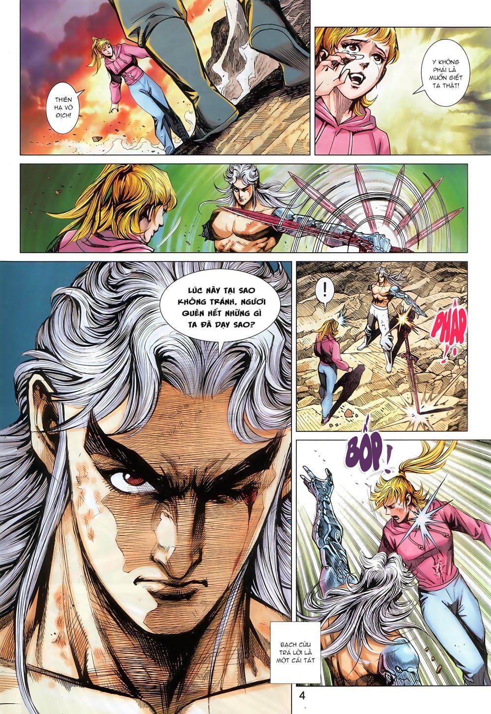 Truyện Tranh Tân Tác Long Hổ Môn trang 4