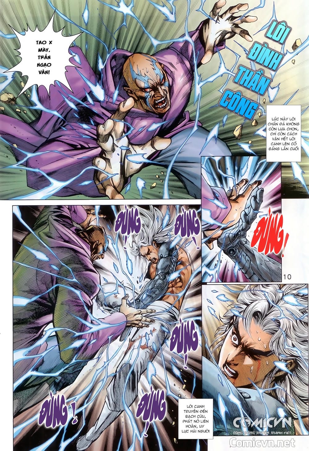 Truyện Tranh Tân Tác Long Hổ Môn trang 4