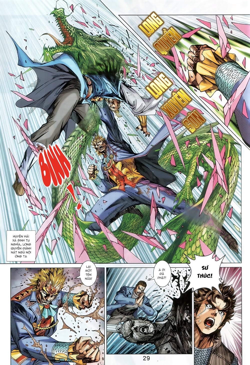 Truyện Tranh Tân Tác Long Hổ Môn trang 4