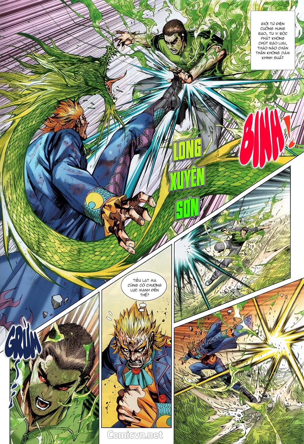 Truyện Tranh Tân Tác Long Hổ Môn trang 4
