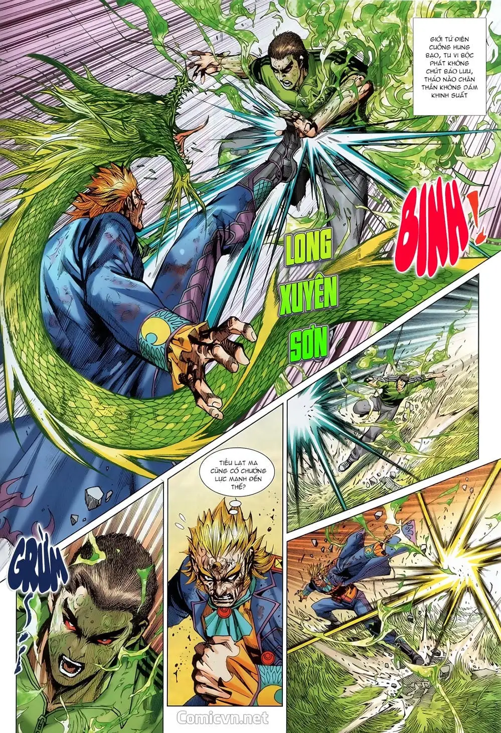 Truyện Tranh Tân Tác Long Hổ Môn trang 4