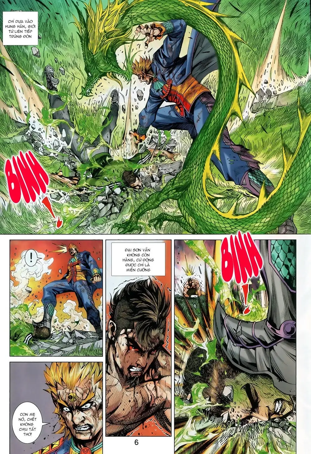 Truyện Tranh Tân Tác Long Hổ Môn trang 4