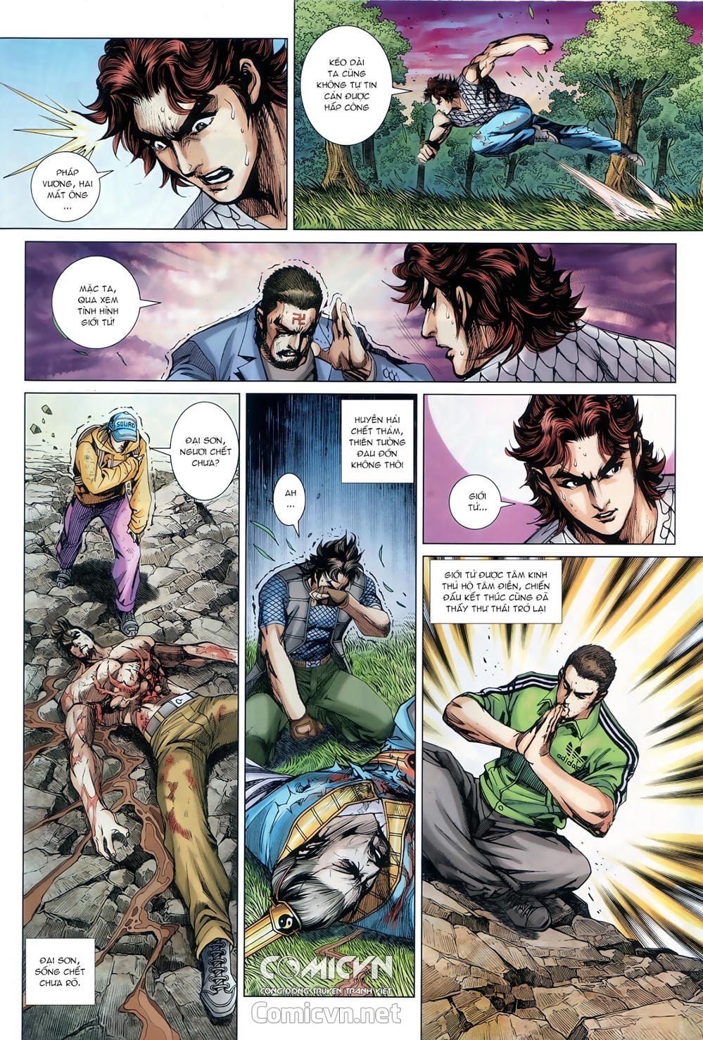 Truyện Tranh Tân Tác Long Hổ Môn trang 4