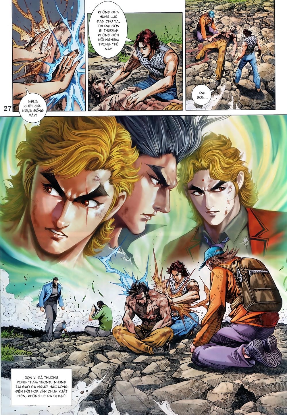 Truyện Tranh Tân Tác Long Hổ Môn trang 4