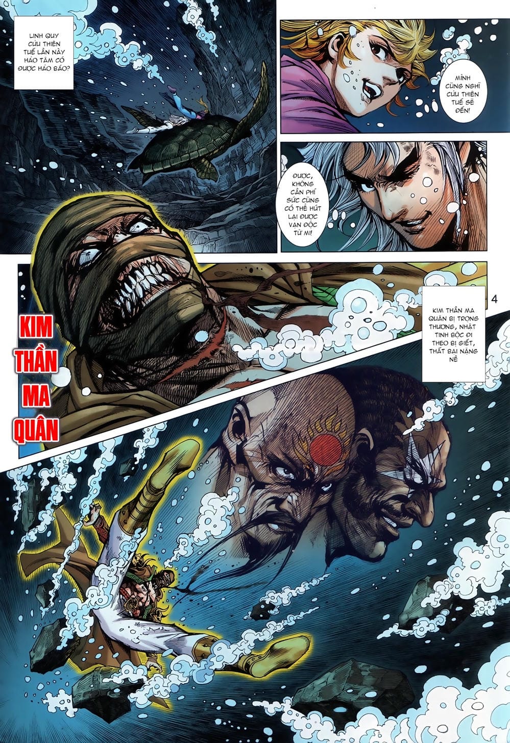 Truyện Tranh Tân Tác Long Hổ Môn trang 4