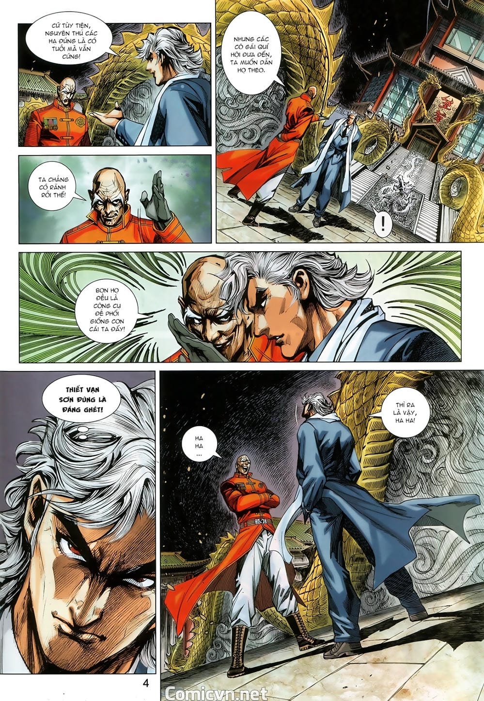 Truyện Tranh Tân Tác Long Hổ Môn trang 4