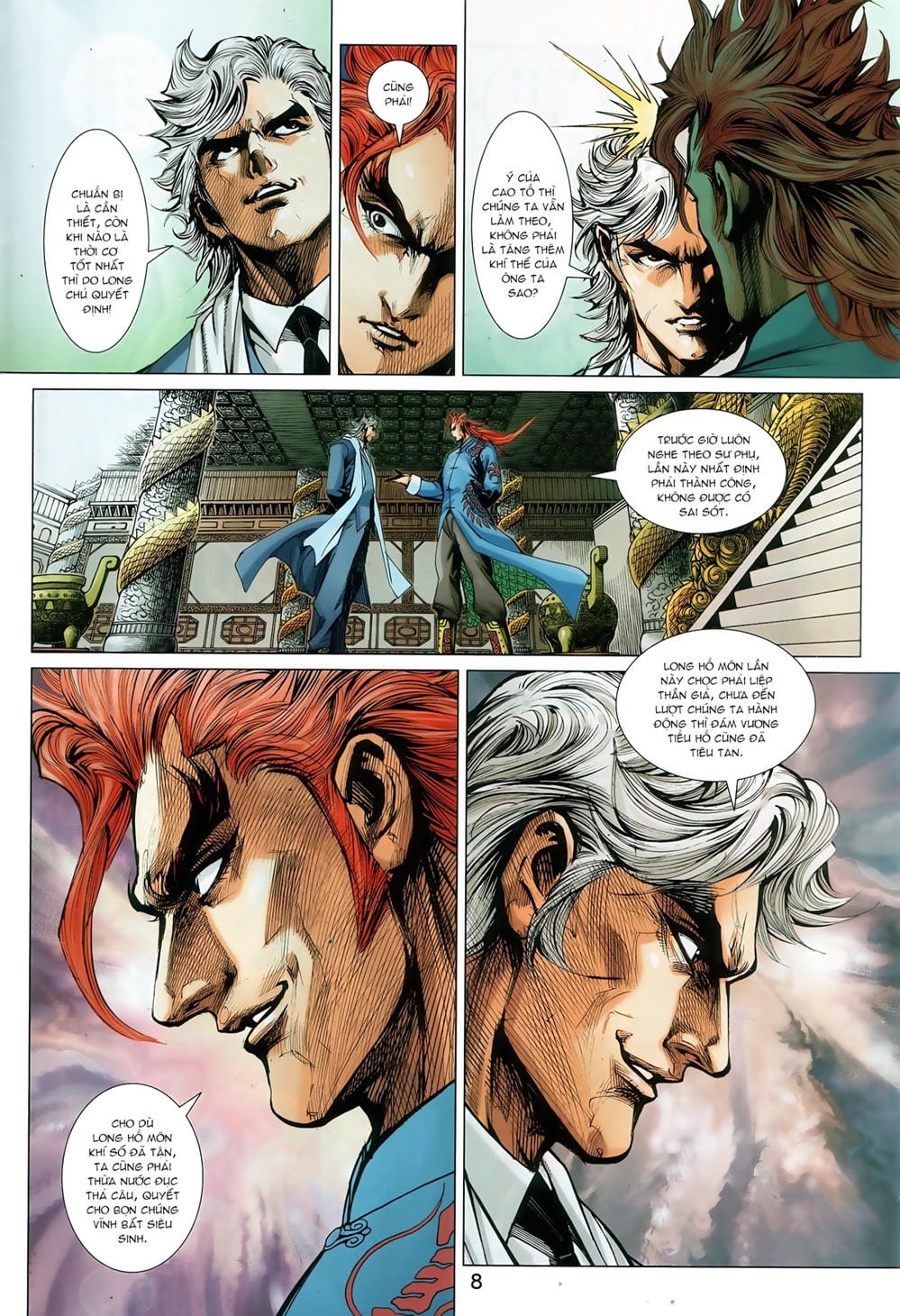 Truyện Tranh Tân Tác Long Hổ Môn trang 4
