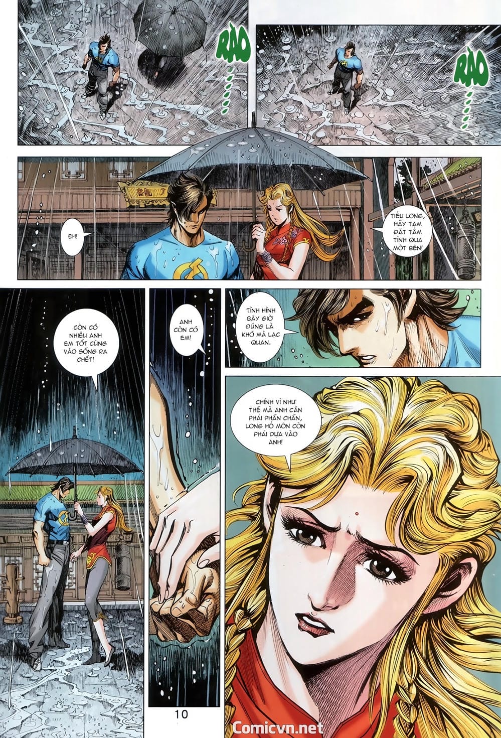 Truyện Tranh Tân Tác Long Hổ Môn trang 4