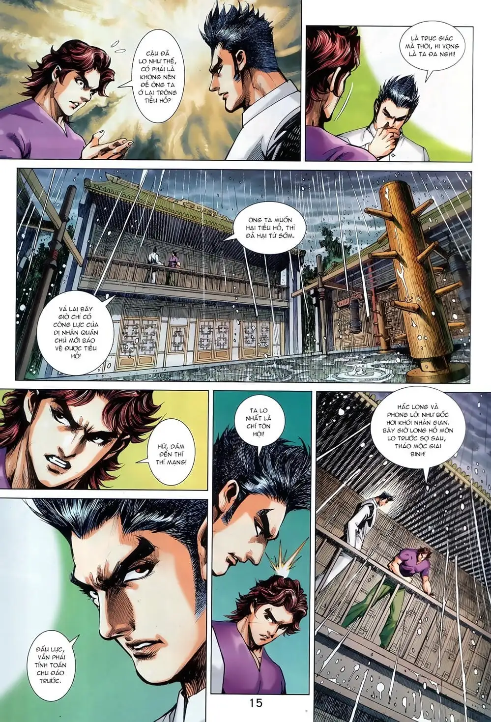 Truyện Tranh Tân Tác Long Hổ Môn trang 4