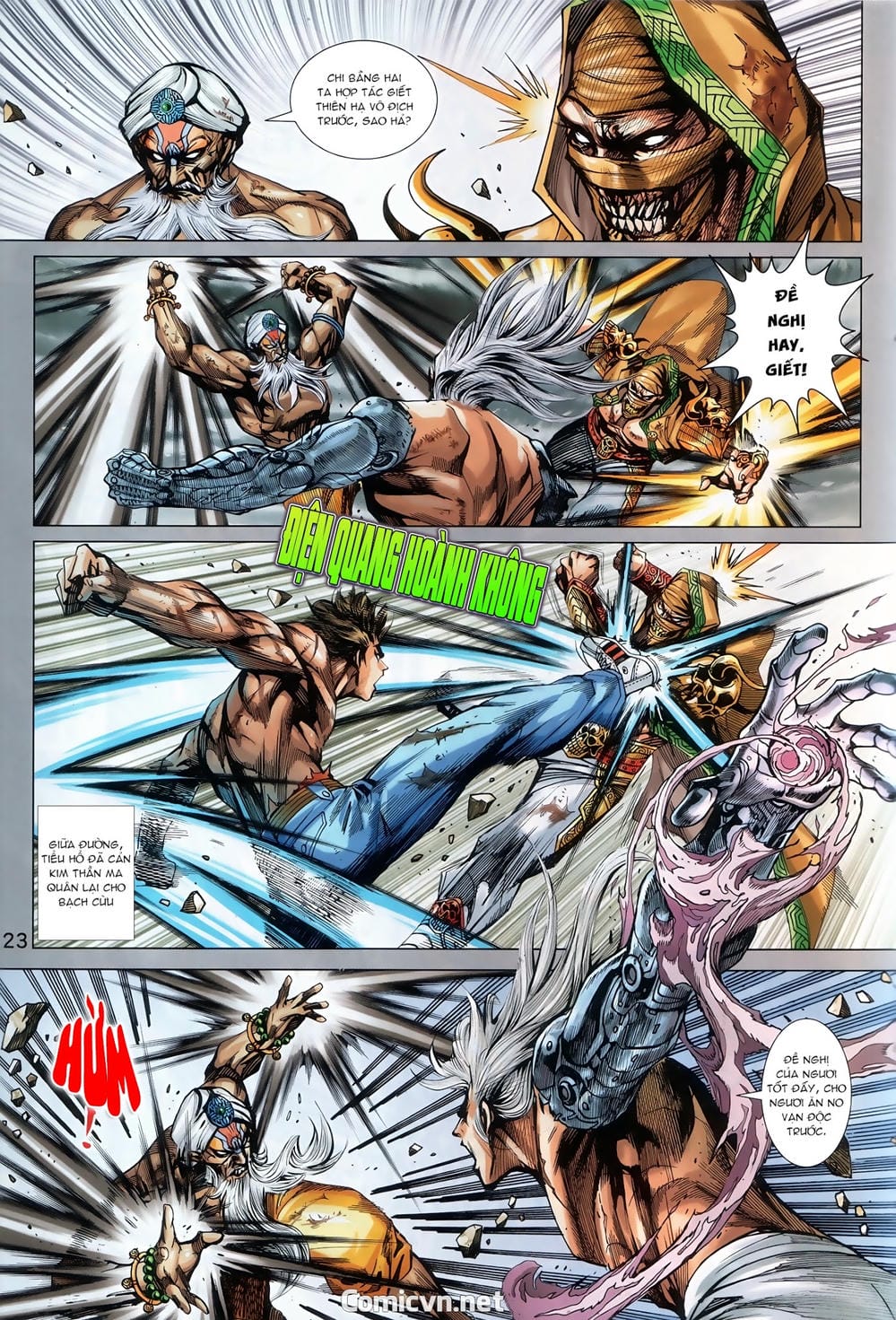 Truyện Tranh Tân Tác Long Hổ Môn trang 4