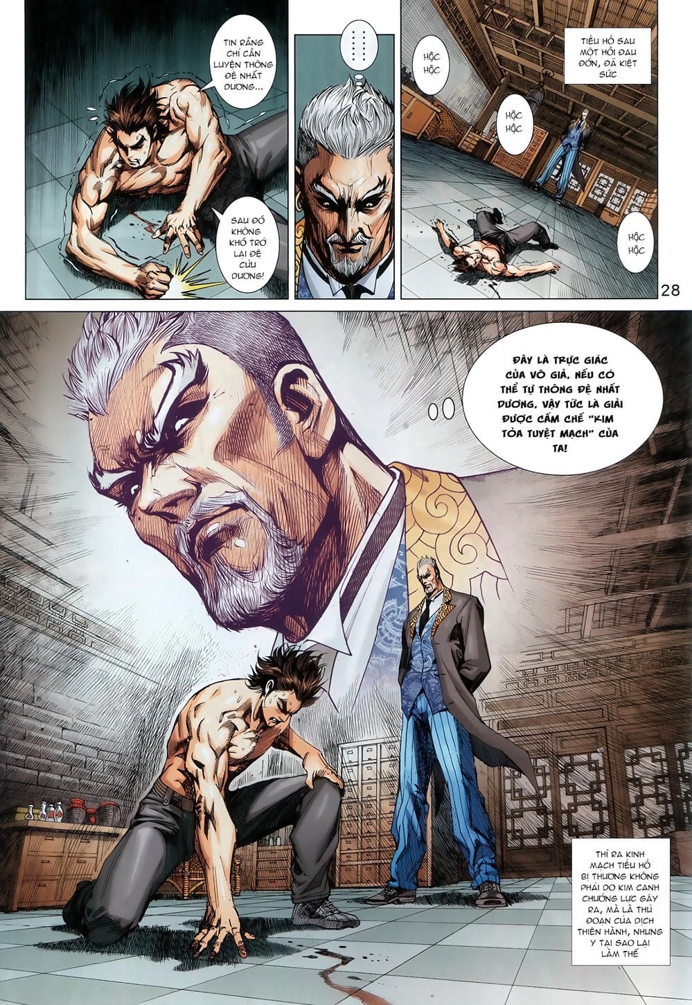 Truyện Tranh Tân Tác Long Hổ Môn trang 4