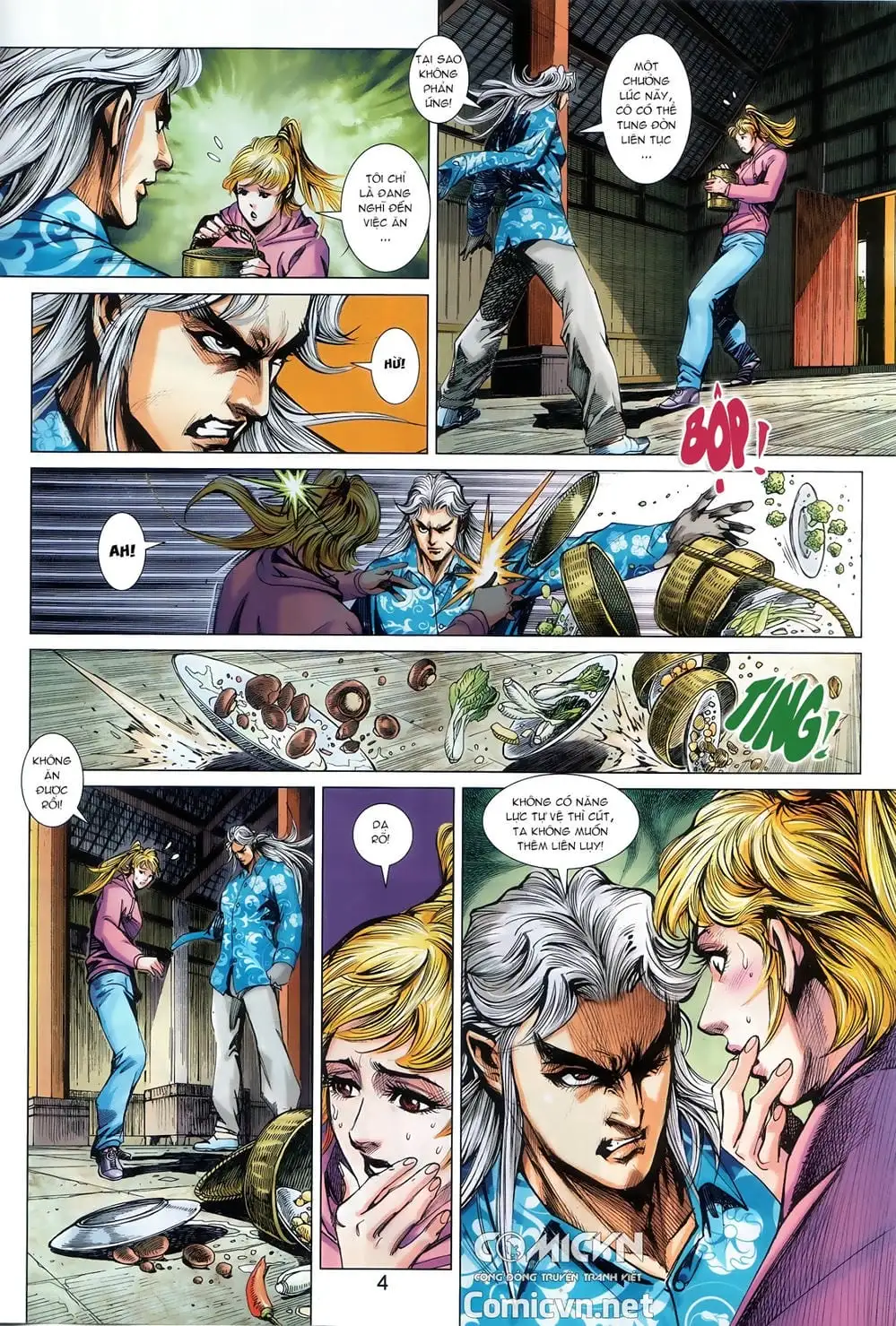 Truyện Tranh Tân Tác Long Hổ Môn trang 4
