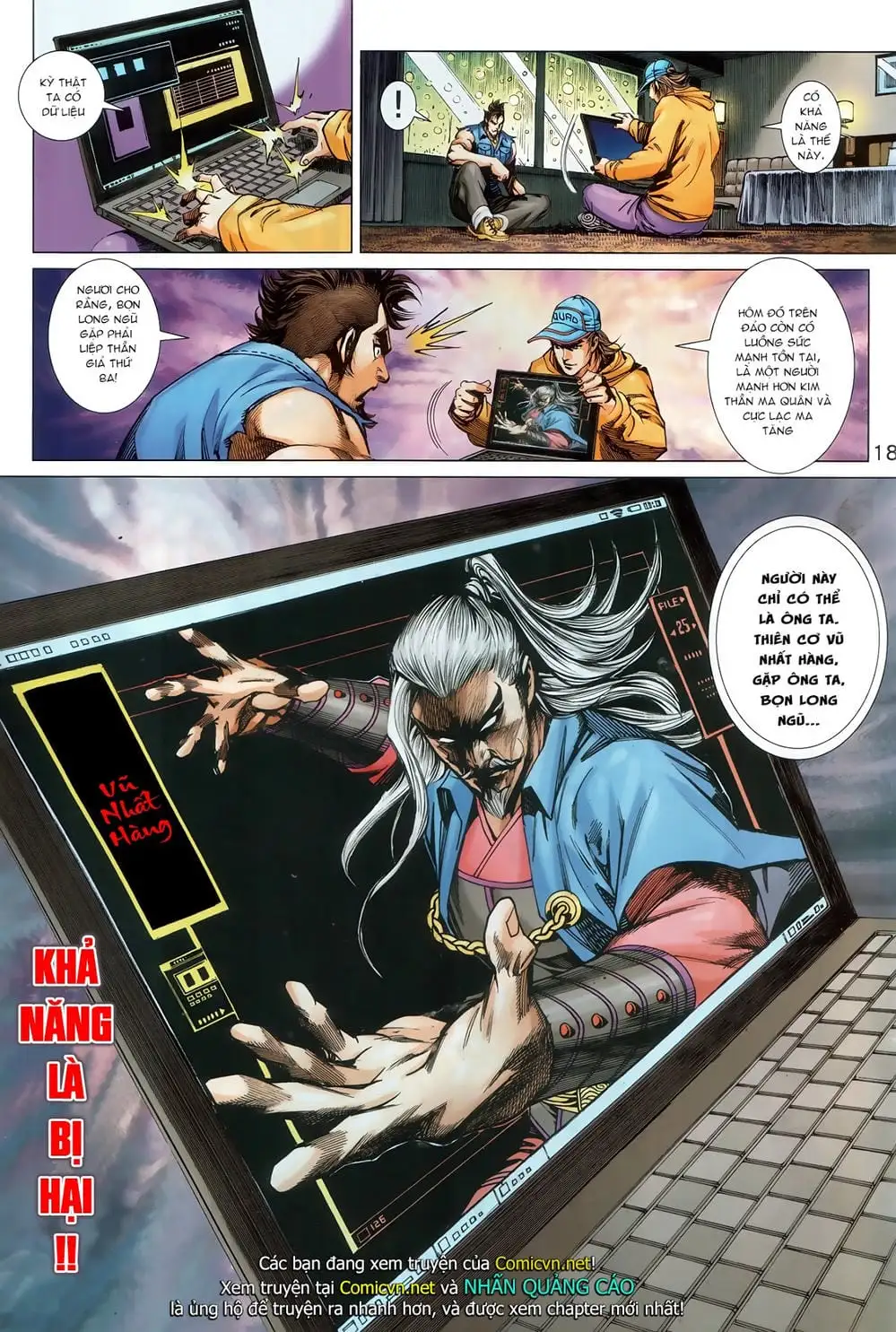 Truyện Tranh Tân Tác Long Hổ Môn trang 4