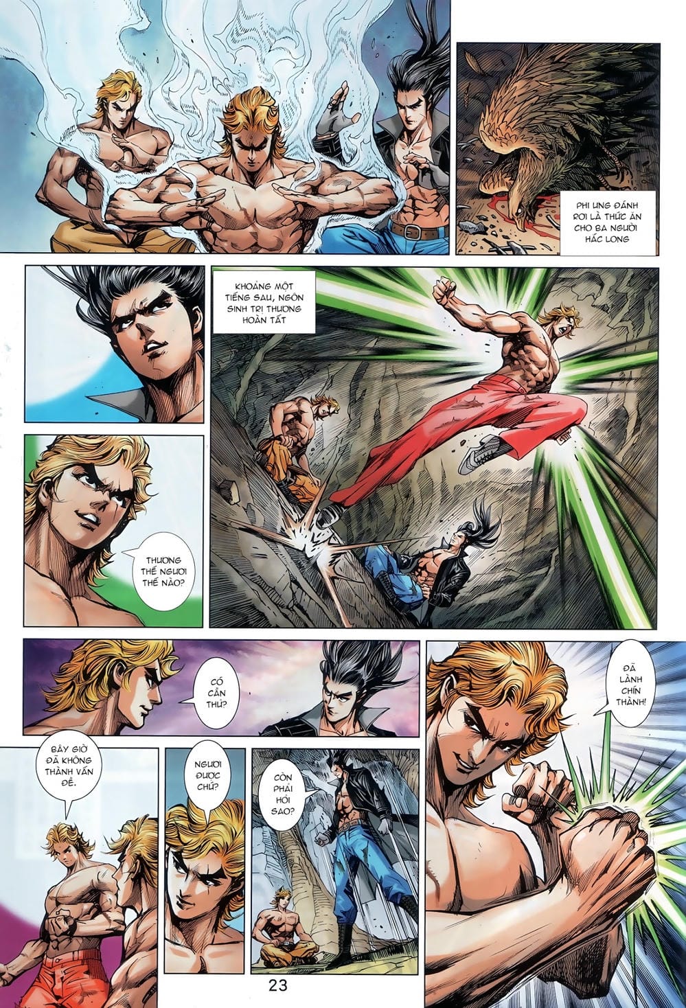 Truyện Tranh Tân Tác Long Hổ Môn trang 4