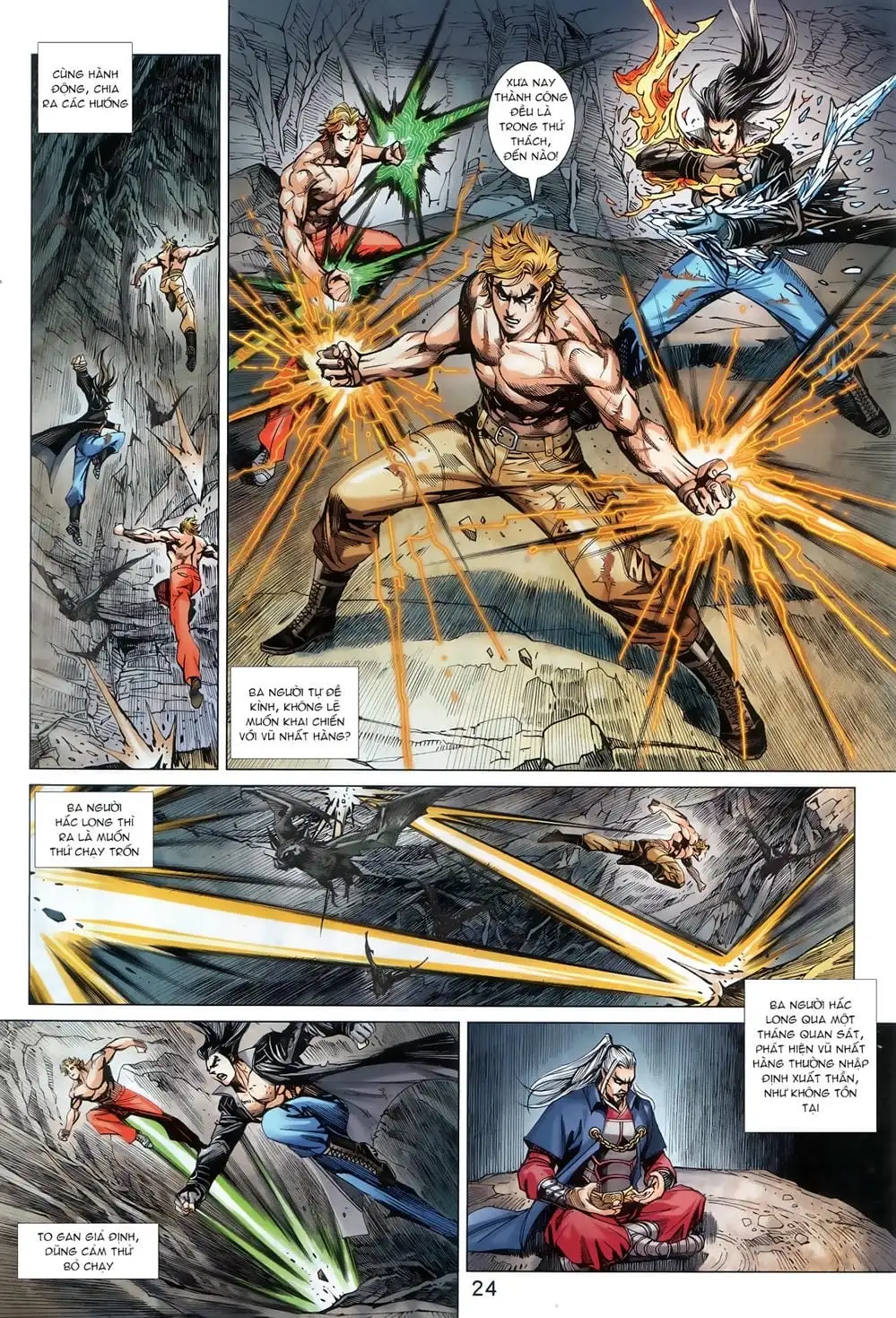 Truyện Tranh Tân Tác Long Hổ Môn trang 4