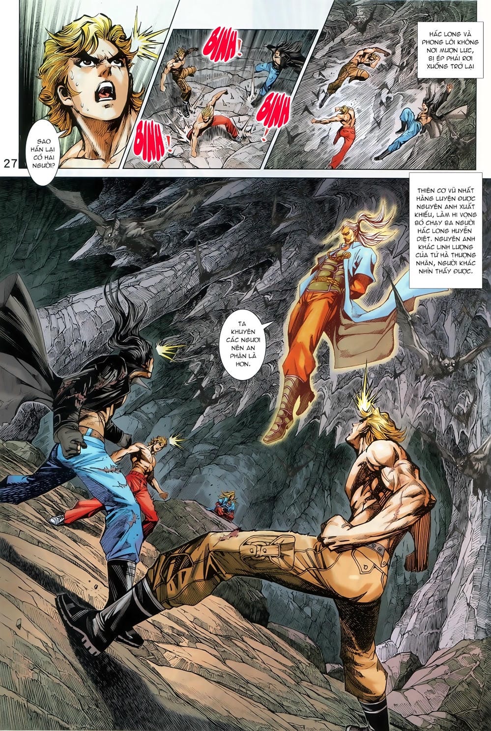 Truyện Tranh Tân Tác Long Hổ Môn trang 4