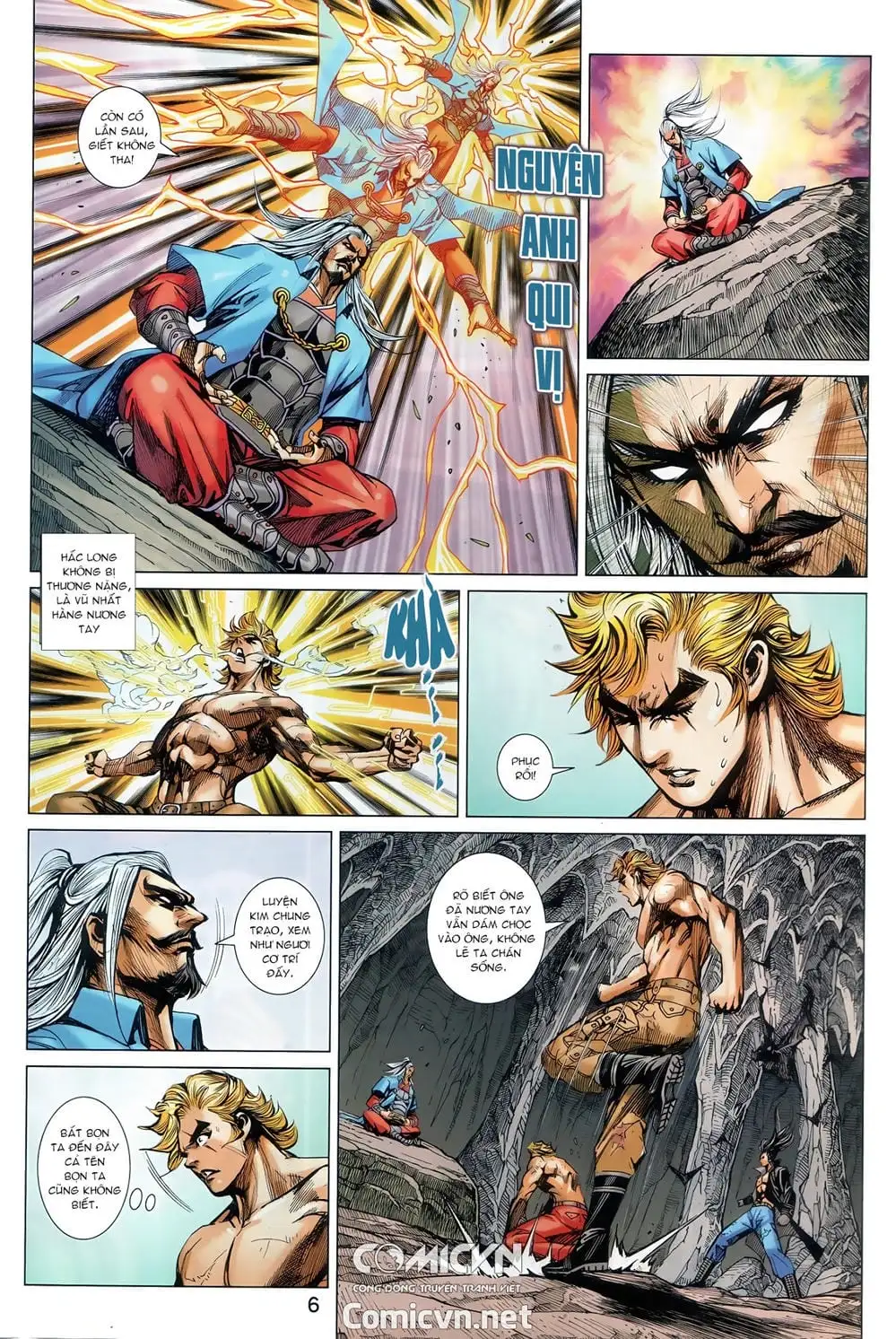 Truyện Tranh Tân Tác Long Hổ Môn trang 4