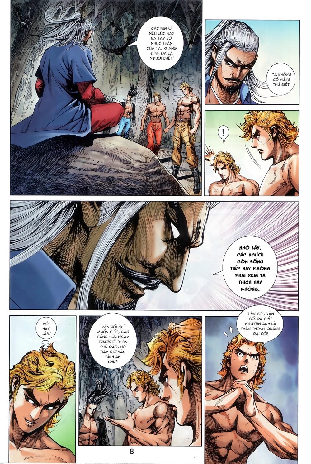 Truyện Tranh Tân Tác Long Hổ Môn trang 4