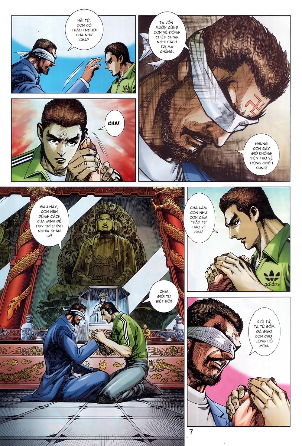 Truyện Tranh Tân Tác Long Hổ Môn trang 4