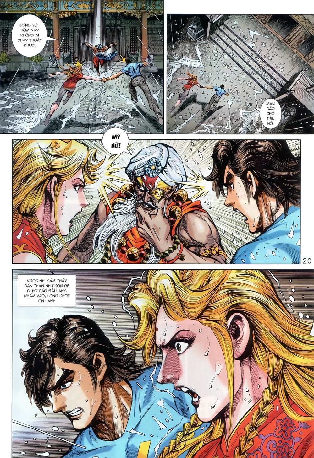 Truyện Tranh Tân Tác Long Hổ Môn trang 4