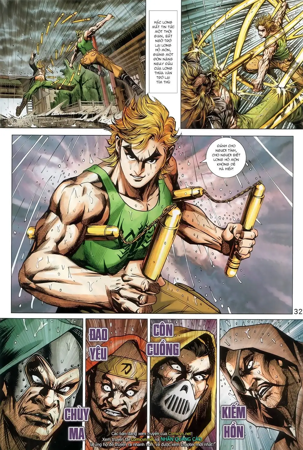 Truyện Tranh Tân Tác Long Hổ Môn trang 4