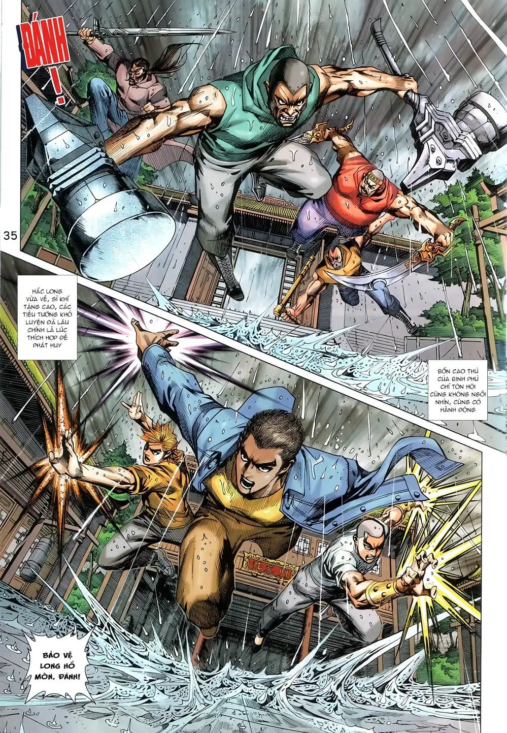 Truyện Tranh Tân Tác Long Hổ Môn trang 4