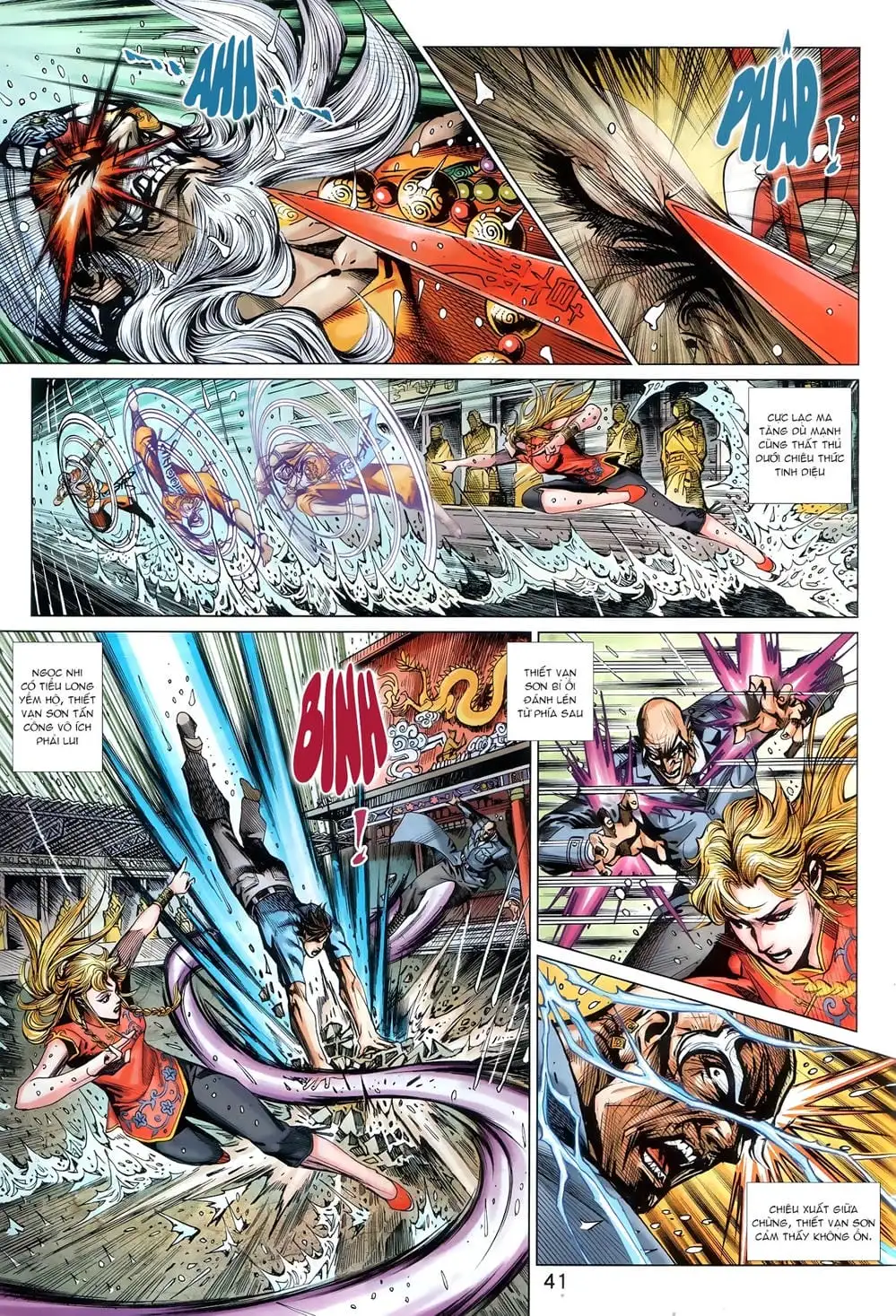 Truyện Tranh Tân Tác Long Hổ Môn trang 4