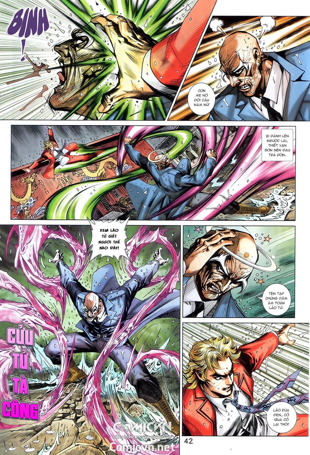 Truyện Tranh Tân Tác Long Hổ Môn trang 4