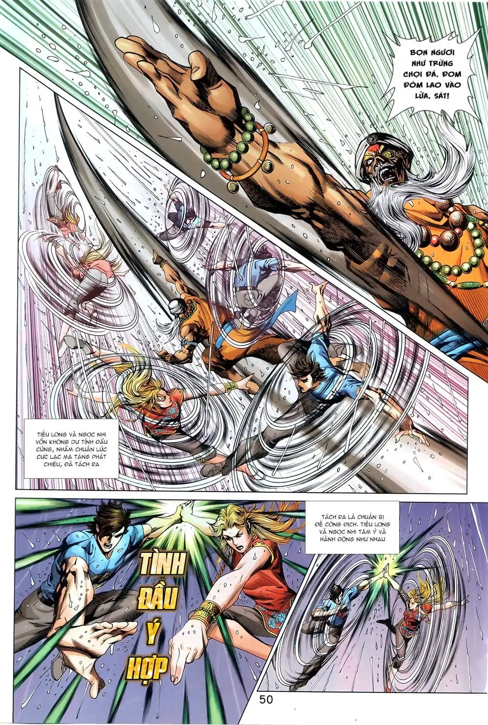 Truyện Tranh Tân Tác Long Hổ Môn trang 4