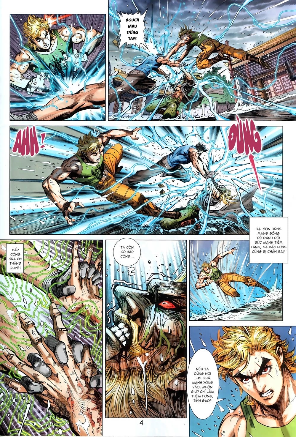 Truyện Tranh Tân Tác Long Hổ Môn trang 4