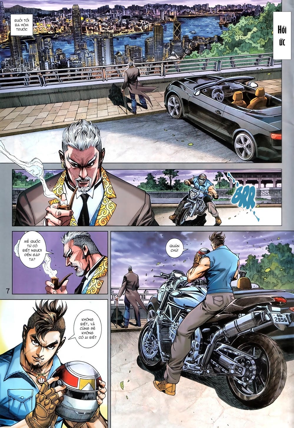 Truyện Tranh Tân Tác Long Hổ Môn trang 4