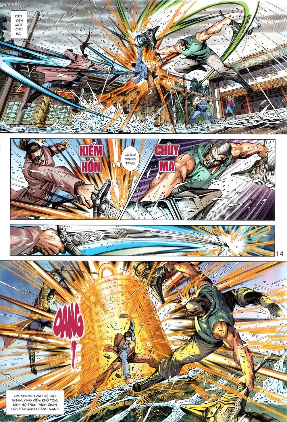 Truyện Tranh Tân Tác Long Hổ Môn trang 4