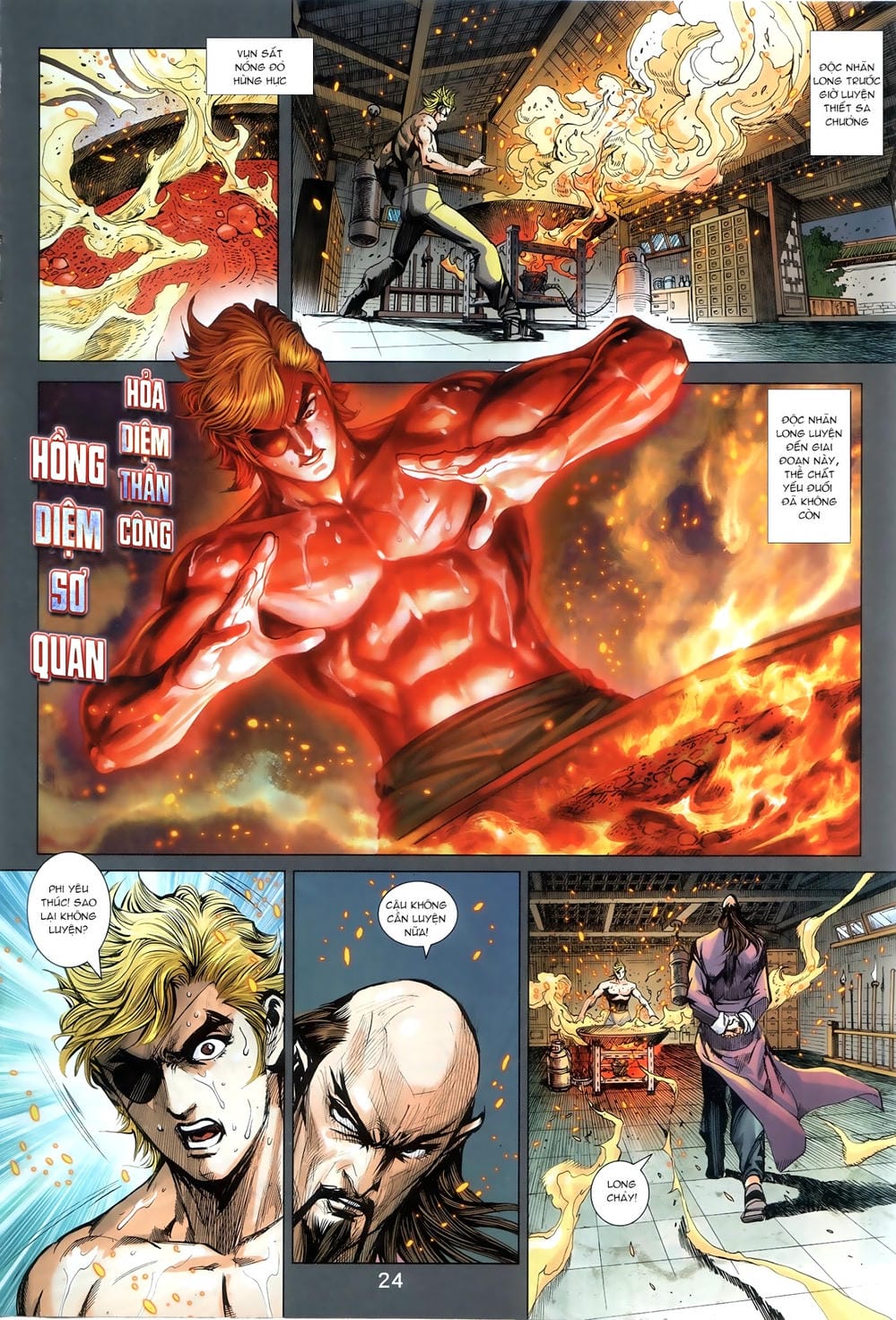Truyện Tranh Tân Tác Long Hổ Môn trang 4