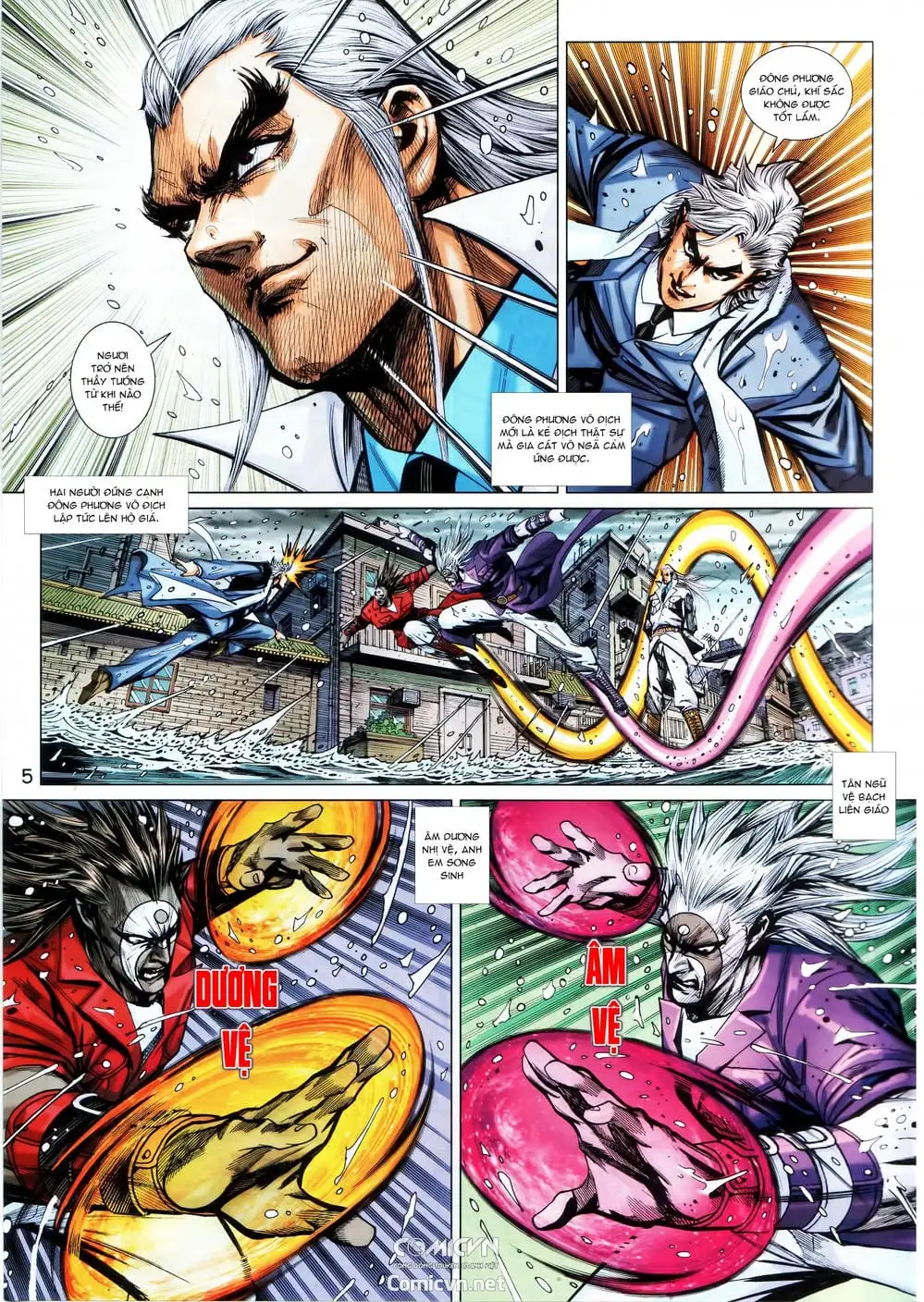 Truyện Tranh Tân Tác Long Hổ Môn trang 4
