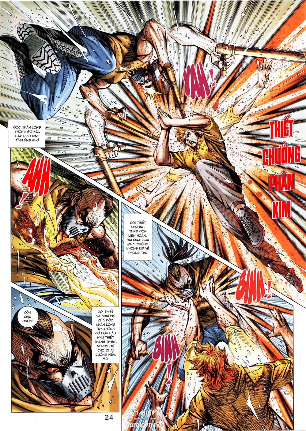 Truyện Tranh Tân Tác Long Hổ Môn trang 4