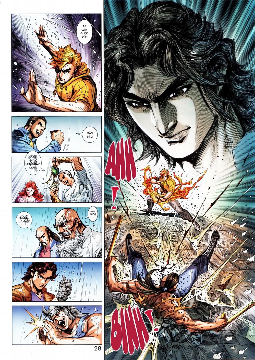 Truyện Tranh Tân Tác Long Hổ Môn trang 4