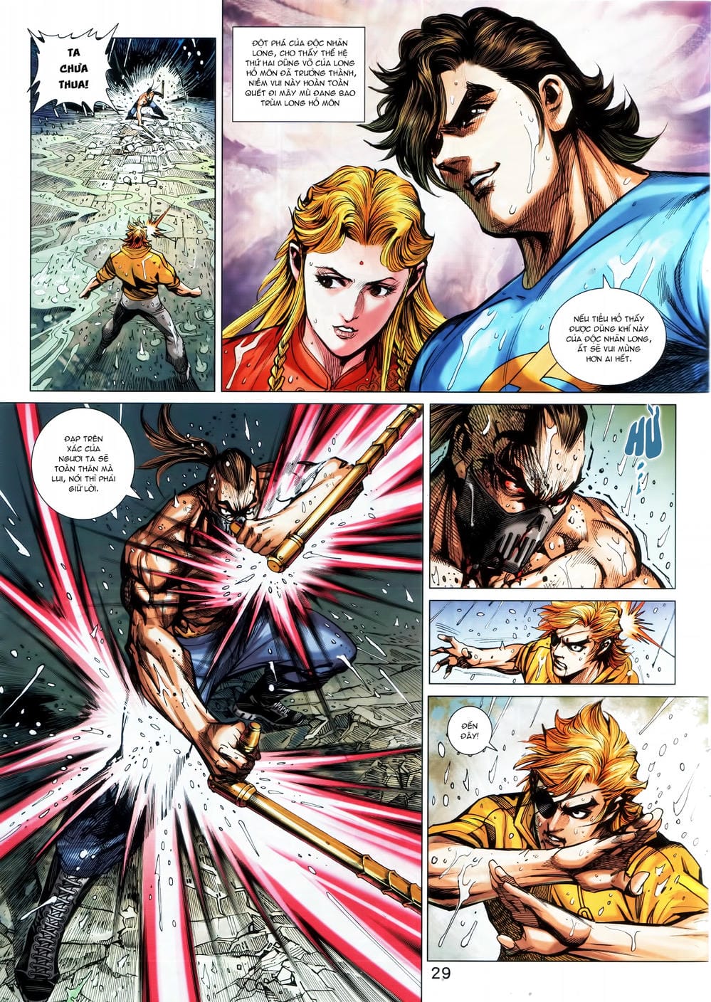 Truyện Tranh Tân Tác Long Hổ Môn trang 4