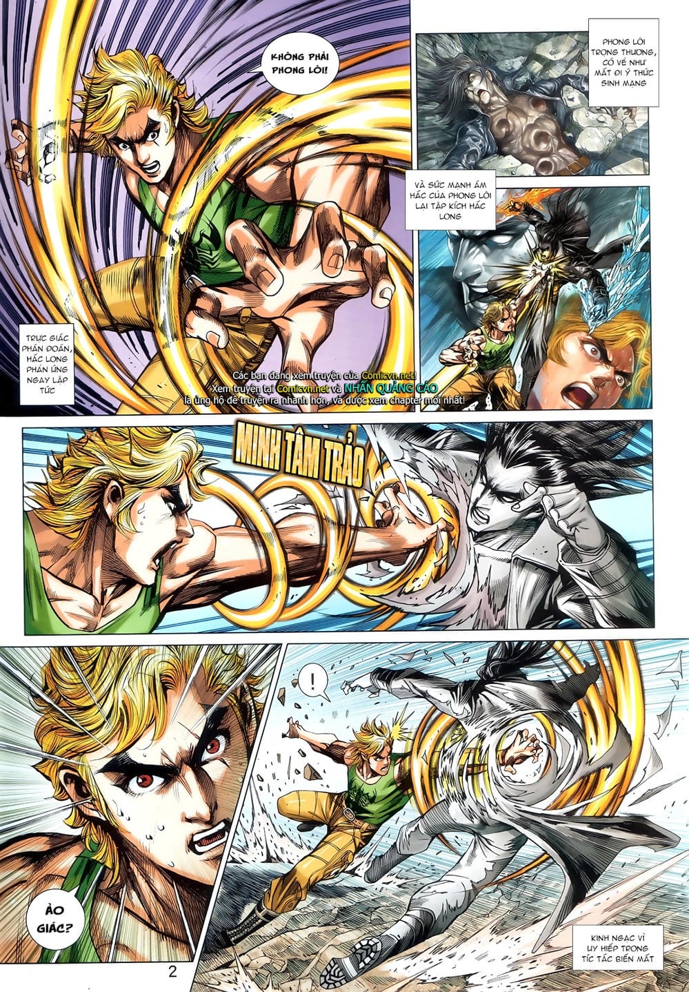 Truyện Tranh Tân Tác Long Hổ Môn trang 4