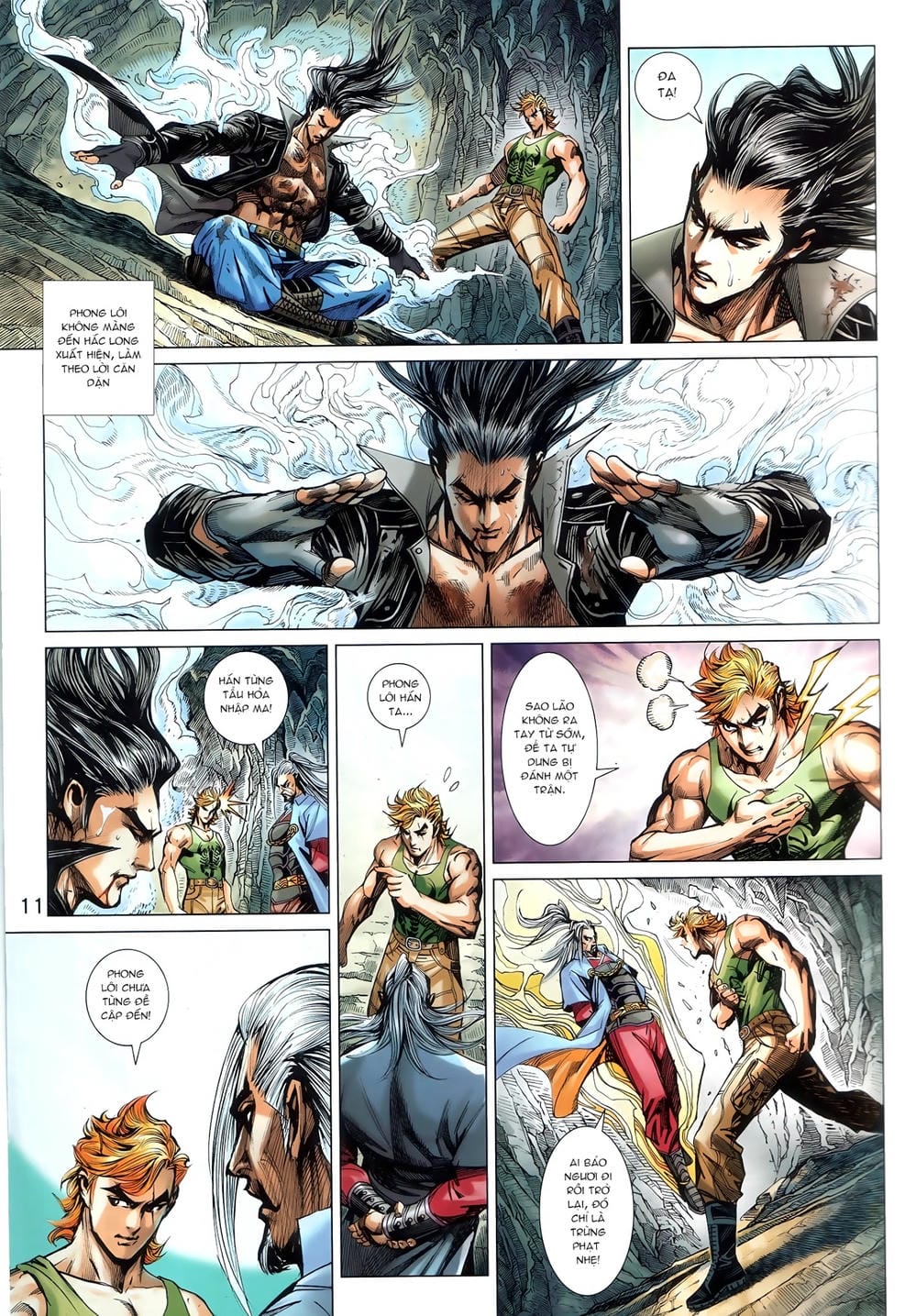 Truyện Tranh Tân Tác Long Hổ Môn trang 4