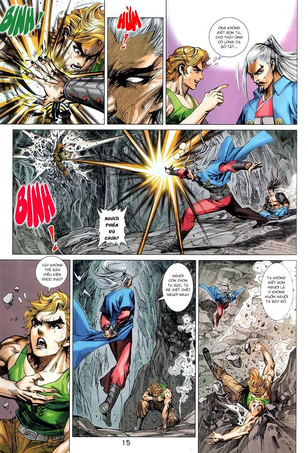 Truyện Tranh Tân Tác Long Hổ Môn trang 4